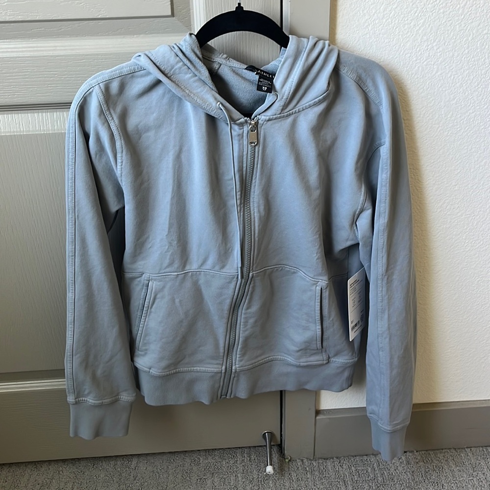 Athleta Retroterry Full Zip Sweatshirt